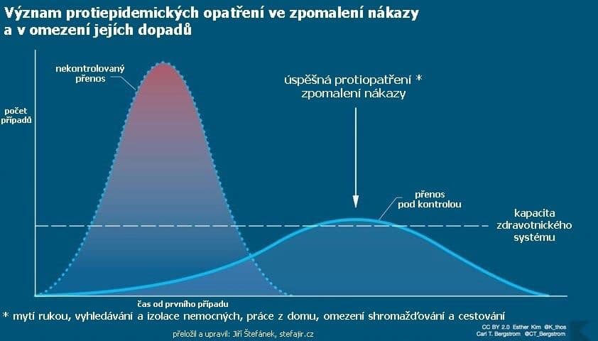 Průběh epidemie